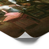 Fabriek in de Aubagne, 1861 Poster (Hoek)