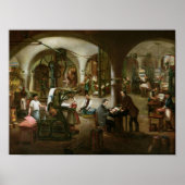 Fabriek in de Aubagne, 1861 Poster (Voorkant)