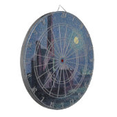 Fabriek in de Monlight (Stedelijk Landschap) (Luce Dartbord (Voorkant Links)