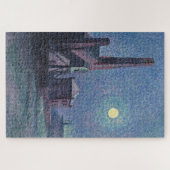 Fabriek in de Monlight (Stedelijk Landschap) (Luce Legpuzzel (Horizontaal)