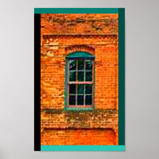 FABRIEK POSTER (Voorkant)