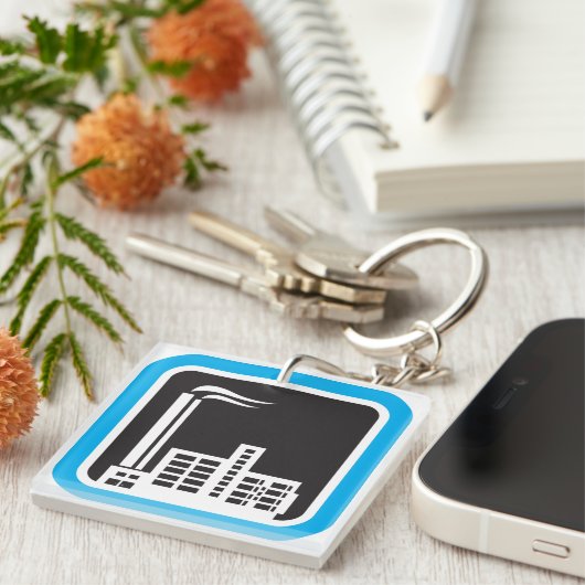 Fabriek Sleutelhanger (Voorkant Rechts)