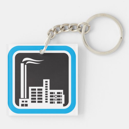 Fabriek Sleutelhanger (Achterkant)