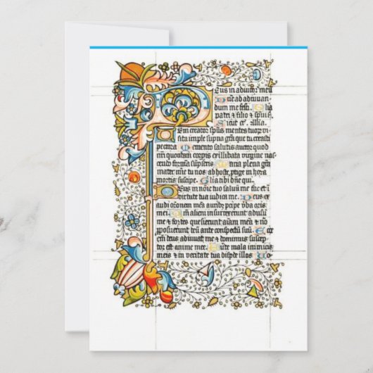 FABRIEK VAN MANUSCRIPT IN DE LAMBETH PALACE LIBRAR NOTITIEKAARTJE (Voorkant)