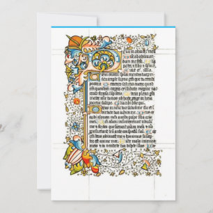 FABRIEK VAN MANUSCRIPT IN DE LAMBETH PALACE LIBRAR NOTITIEKAARTJE