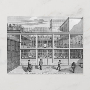 Fabriek voor patronen voor geweren, Usine Chaudun Briefkaart