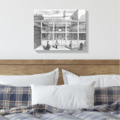 Fabriek voor patronen voor geweren, Usine Chaudun Canvas Afdruk (Insitu (Slaapkamer))