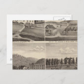 Fabriek, winkels en voorzitterschappen, Minnesota Briefkaart (Voorkant / Achterkant)