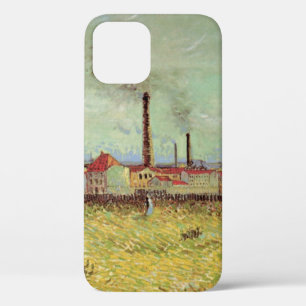 Fabrieken bij Asnieres door Vincent van Gogh iPhone 12 Hoesje