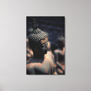 Fabrieks Boeddha Beelden Canvas Afdruk