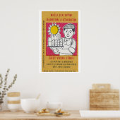 Fabrieksarbeider - Luciferdoosje Print - Esthetisc (Keuken)