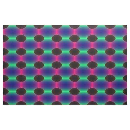 Fabrieksgebonden Aurora Patterned Fabric Stof (Yard (91,4 cm))
