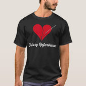 Fabrieksmatig gerenoveerde Funny Open Heart Chirur T-shirt (Voorkant)