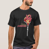 Fabrieksmatig gereviseerde hartchirurgie Survivor  T-shirt (Voorkant)