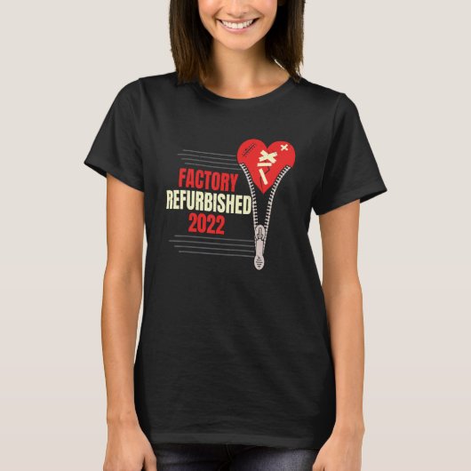 Fabrieksmatig opgeknapt 2022 Open Hartoperatie Rit T-shirt (Voorkant)