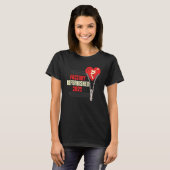 Fabrieksmatig opgeknapt 2022 Open Hartoperatie Rit T-shirt (Voorkant volledig)