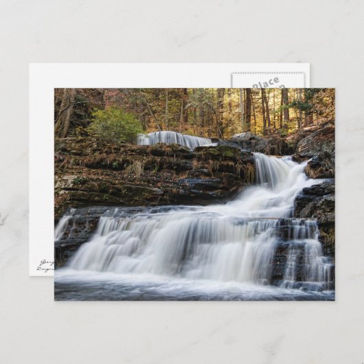 Fabrieksmatige Herfsten in de Poconos Briefkaart (Voorkant / Achterkant)