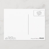 Fabrieksmatige Herfsten in de Poconos Briefkaart (Achterkant)