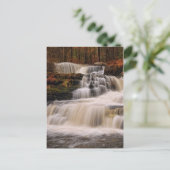 Fabrieksmatige Herfsten in de Poconos van Pennsylv Briefkaart (Staand voorkant)