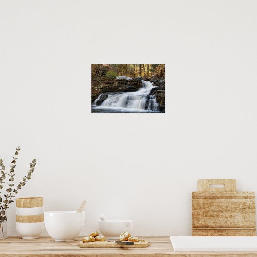 Fabrieksmatige Herfsten Poster (Keuken)