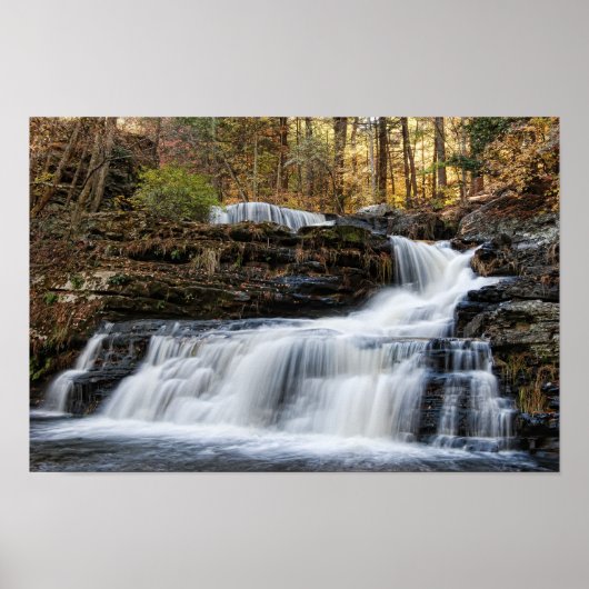 Fabrieksmatige Herfsten Poster (Voorkant)