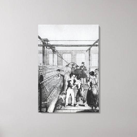 Fabrieksmatige kinderen, of de liefde veroverde an canvas afdruk (Voorkant)