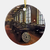 Fabrieksmatige machine keramisch ornament (Voorkant)