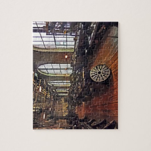 Fabrieksmatige machine legpuzzel (Verticaal)