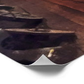 Fabrieksmatige machine poster (Hoek)