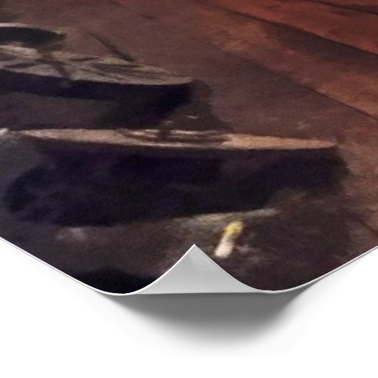 Fabrieksmatige machine poster (Hoek)