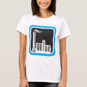 Fabrieksmatige vrouwen T-Shirt (Voorkant)