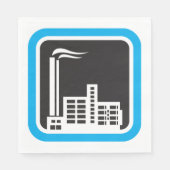 Fabriekspapier Napkins Servet (Voorkant)