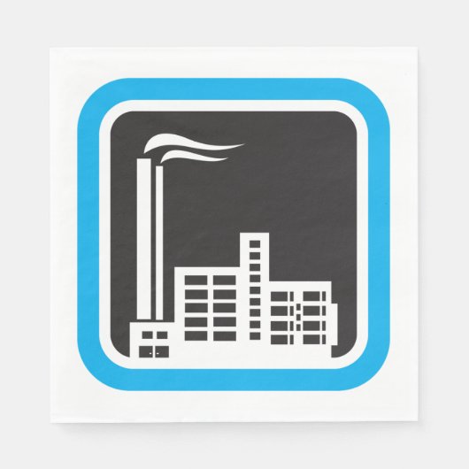 Fabriekspapier Napkins Servet (Voorkant)