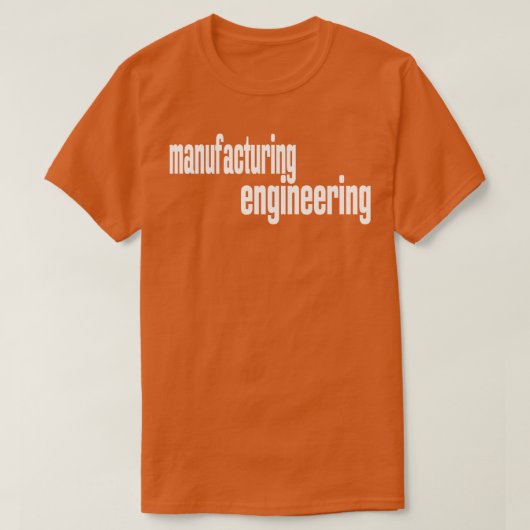 Fabriekstechniek Fabriekstechnicus 1 T-shirt (Design voorkant)