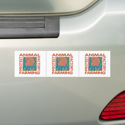 Fabrieksteelt Bumpersticker (Op auto)