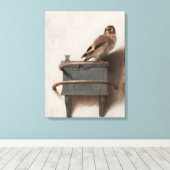 Fabritius De Goudvink Schilderkunst Print (Insitu (Houten vloer))