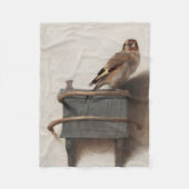 Fabritius De Goudvink Schilderkunst Print Fleece Deken (Voorkant)