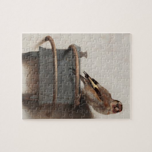 Fabritius De Goudvink Schilderkunst Print Legpuzzel (Horizontaal)