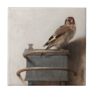 Fabritius De Goudvink Schilderkunst Print Tegeltje
