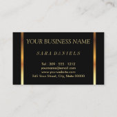 Fabu-Lips met goudConfetti Visitekaartje (Achterkant)