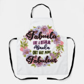 Fabuela als een gewone Abuela enige manier fantast Schort (Voorkant)