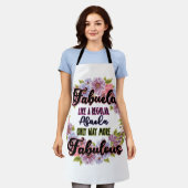 Fabuela als een gewone Abuela enige manier fantast Schort (Gedragen)