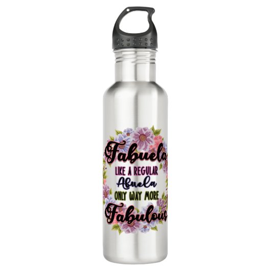 Fabuela als een gewone Abuela enige manier fantast Waterfles (Voorkant)