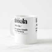 Fabuela Fabulosa Definitie Koffiemok (Voorkant links)