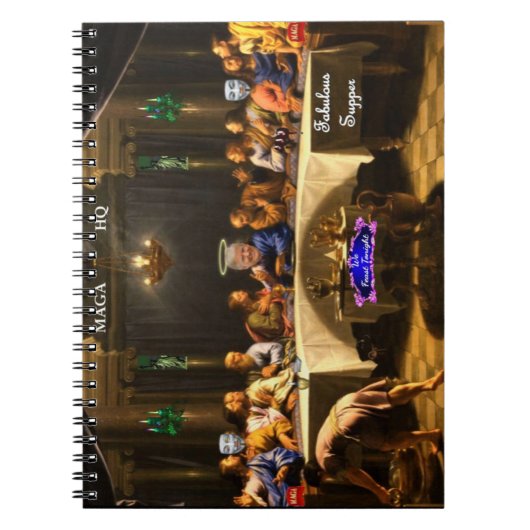 Fabulair avondmaal notitieboek (Voorkant)