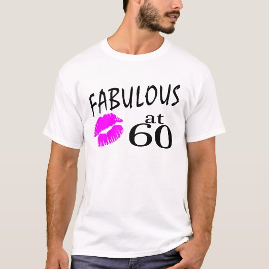 Fabulair bij 60 t-shirt (Voorkant)