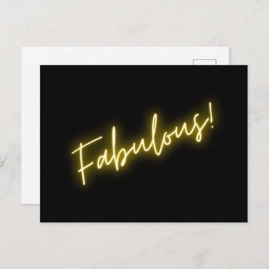 Fabulair Briefkaart (Voorkant / Achterkant)