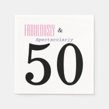 Fabulair en vijftigjarig papier van Napkins