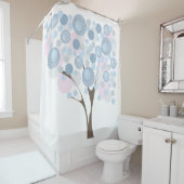 Fabulair, hout douchegordijn (In situ)