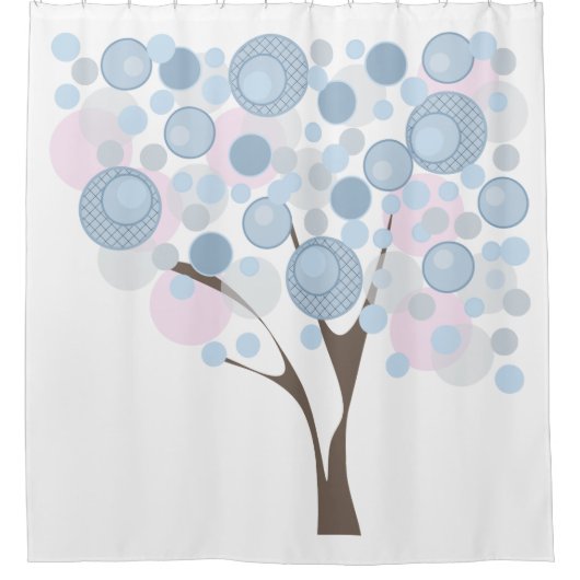 Fabulair, hout douchegordijn (Voorkant)